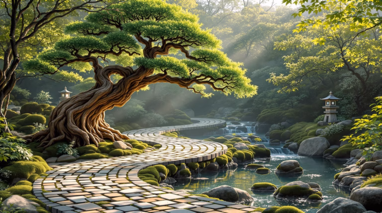 Bonsai w ogrodzie aranżacje – Inspiracje i pomysły na piękne kompozycje