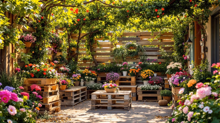 Cuda z palet do ogrodu – kreatywne pomysły i inspiracje