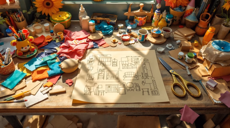 Jak zrobić mebelki dla lalek z kartonu – krok po kroku