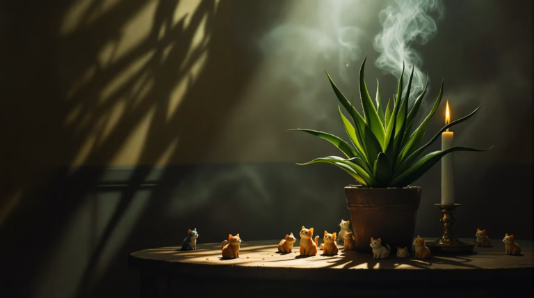 Czy aloes jest trujący dla kota? Sprawdź, zanim wprowadzisz go do domu!